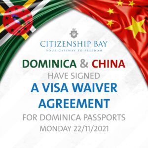 BREAKING NEWS!! Dominican passport holders to enter China visa-free! – the signing of a visa waiver agreement.